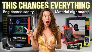 Prusa CORE One: Perfect ABS Prints Instantly