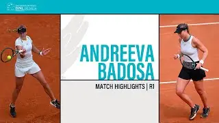 Paula Badosa - Mirra Andreeva | ROME R128 - Match Highlights #IBI24