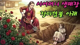 시어머니는 구덩이를 파고 며느리를 장미 덤불 아래에 산 채로 묻었다.| 민담 | 전설 | 설화 | 옛날이야기