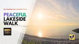 Port Union Waterfront Walk | Peaceful Toronto Lakeside Walking Tour | No Commentary