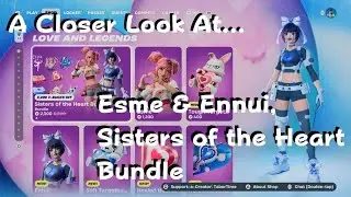 A Closer Look At Esme & Ennui, In The #Fortnite Shop!
