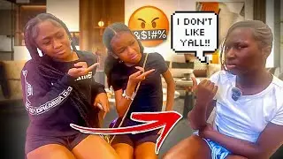 BEING MEAN PRANK 🤬 ON BADKIDJAYDE & BADKIDAMEYAH&hellip; (GONE WRONG)