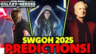 My 2025 SWGoH PREDICTION Bingo! RotS, TFA, Acolyte & MORE!