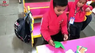 Republic Day Activity 2026 | Class: Nur. A & B | A M World School | Kindergarten Activity