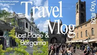 1. Roadtrip mit Microcamper I Lost Place - Freizeitpark & Bergamo I Opel Astra F I Vlog #021