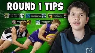 Round 1 AFL 2021 Tips + Predictions