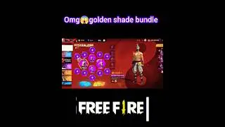 golden shade bundle ff new event 😱mistical ring#freefire #gaming #collection #trending #shorts