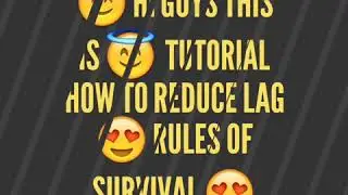 HOW TO REDUCE LAG IN ROS 2018