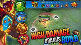 URANUS HIGH DAMAGE BUILD | BEST BUILD URANUS 2021 | URANUS OFFLANER BUILD