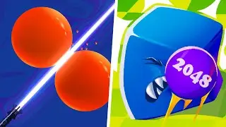 Laser Bubbles vs Ball Master Shooter - 1⭐ Level Up Rolling (All Levels)