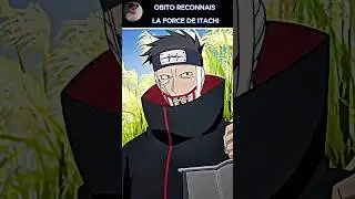 Obito fuit devant la force d&rsquo;itachi🔥