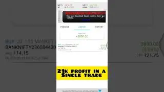 21k Profits Done in Single Trade Mr.Scalper #scalper #scalping #banknifty #trader #trader #nifty50