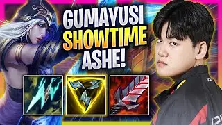 GUMAYUSI SHOWTIME WITH ASHE! - T1 Gumayusi Plays Ashe ADC vs Jhin! | Season 2024
