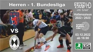 03.12.2022 - Hallenhockey - 1. Bundesliga Herren - DHC vs SWN - LIVESTREAM
