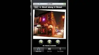 Washington DC Walking Audio Tour Guide iPhone App