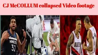 CJ McCOLLUM collapsed Video footage - CJ McCOLLUM Injury video_ CJ McCOLLUM collapsed_ CJ McCOLLUM