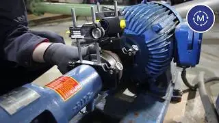 Alineaci&oacute;n de ejes por l&aacute;ser con SHAFTALIGN OS3 de PRUFTECHNIK