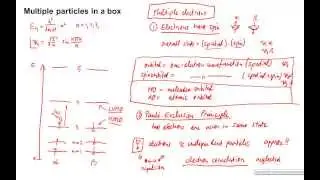 455: Multiple particles in a box