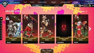 NEXT SHOP UPDATE!! Christmas Event Skins - Apex Legends