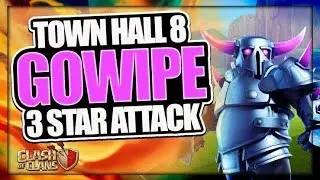 Thwn8 Gowipe Attack...Anti 3 Stars Attack...Clash Of Clans...