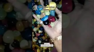 𝐌𝐢𝐱 𝐎𝐧𝐞𝐲𝐱 𝐩𝐞𝐛𝐛𝐥𝐞𝐬 𝐬𝐭𝐨𝐧𝐞 🌈 use:-Home & garden decoration#naturalstone #pebbles#viralvideo #multicolor