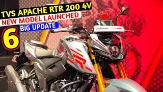 Tvs Apache RTR 200 4v 2025 New Model💥New Features With New Led Projector & New TFT Meter_New Price? 