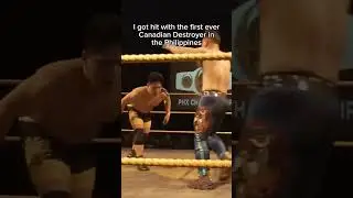 First Canadian Destroyer in Pinoy Wrestling | #jakedeleon #prowrestling #prowrestler