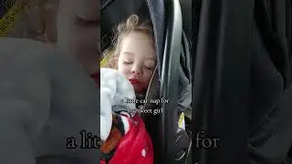 my beautiful, sleepy, baby girl #babymine #mybabymybaby #naptime #carnap #toddler