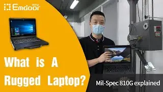 Mil-Spec 810G drop test&mdash;EMDOOR X33 rugged laptop