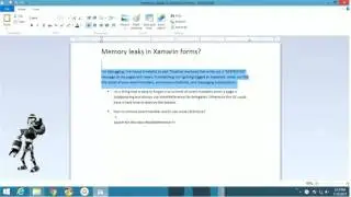memory leaks in Xamarin forms