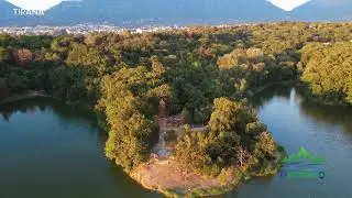 Artificial Lake - TIRANA - Drone footage