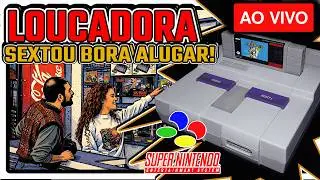 LOCADORA - JOGANDO SUPER NINTENDO #supernintendo  #locadoradegames #retrogames #snes #16bitgaming