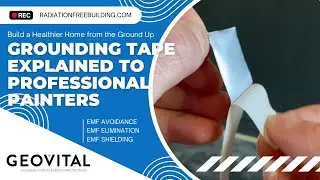 How to apply Grounding Tape to Shielding Paint - Radiation-Free Building