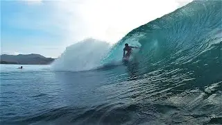Low Tide Drainers - Desert Point - Surfing Lombok
