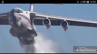 Super avion apaga incendios