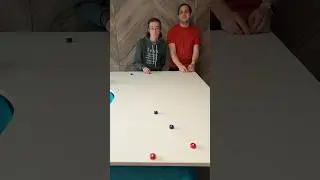Play shuffleboard on any table! #familygamenight  #competition #shuffleboard