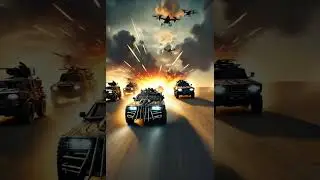 Subscribe Now 🚀 The Ultimate Post-Apocalyptic Battle | High-Speed War Chase in a Dystopian Wasteland