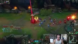 League of Legends - INSANE TILT - TYLER 1 RAGES AT THRESH