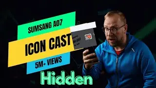 HOW  To Hidden cast icon/ sumsang a07 remove icon/ remove icon cast 