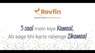 Revfin - India's No.1 EV financing company | Celebration for 5-year Journey