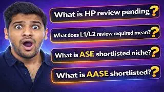 👉Accenture Portal Status Meaning 😱 HP, L1/L2, ASE, AASE Explained