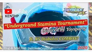 5G Beyblade Battle Underground Stamina Inspired by Toysparty | KenthP