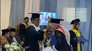 Prosesi 76 sarjana S1 di Wisuda oleh ketua STIT Al Falah Dr H Musa gelar Wisuda Angkatan XXII 2025