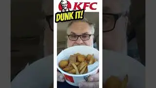 DUNK IT Bucket Madness at KFC!! #gravy
