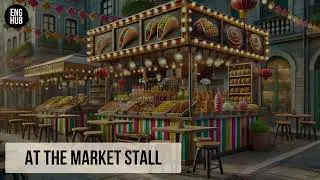 At the Market Stall