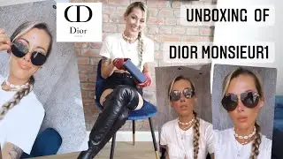 DIOR Monsieur 1 Sunglasses DiorMonsieur1 Unboxing & Review