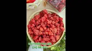🍓 CẬN CẢNH HŨ D&Acirc;U T&Acirc;Y SẤY DẺO ĐANG L&Agrave;M MƯA L&Agrave;M GI&Oacute; TR&Ecirc;N THỊ TRƯỜNG HIỆN NAY!