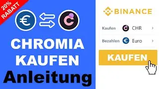 Chromia (CHR) kaufen ANLEITUNG ✅ Schritt-f&uuml;r-Schritt (0,08% Geb&uuml;hren)