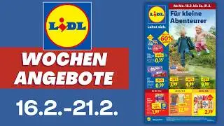 LIDL Prospekt aktuell 📄 Angebote g&uuml;ltig ab Montag 16.2.2025 | Prospekt Check #lidl