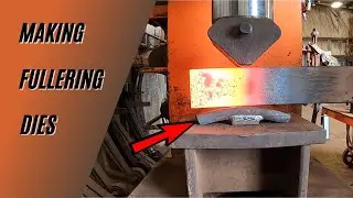 Welding up Some Forging Dies For my 100 Ton Press
